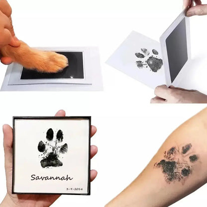 Alory Paw Print Kit | Inkless Keepsake for Dogs & Cats | Clean Touch Ink Pad