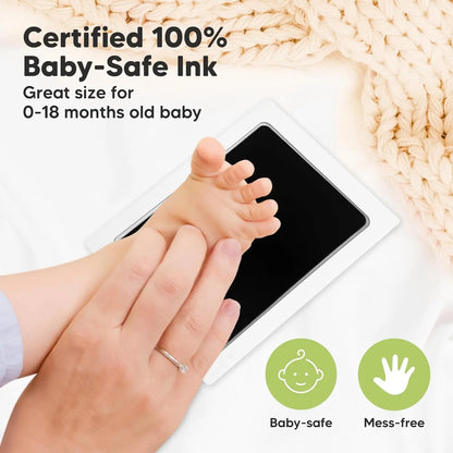 Alory Paw Print Kit | Inkless Keepsake for Dogs & Cats | Clean Touch Ink Pad