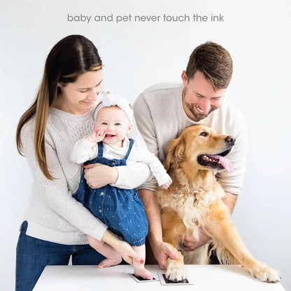 Alory Paw Print Kit | Inkless Keepsake for Dogs & Cats | Clean Touch Ink Pad