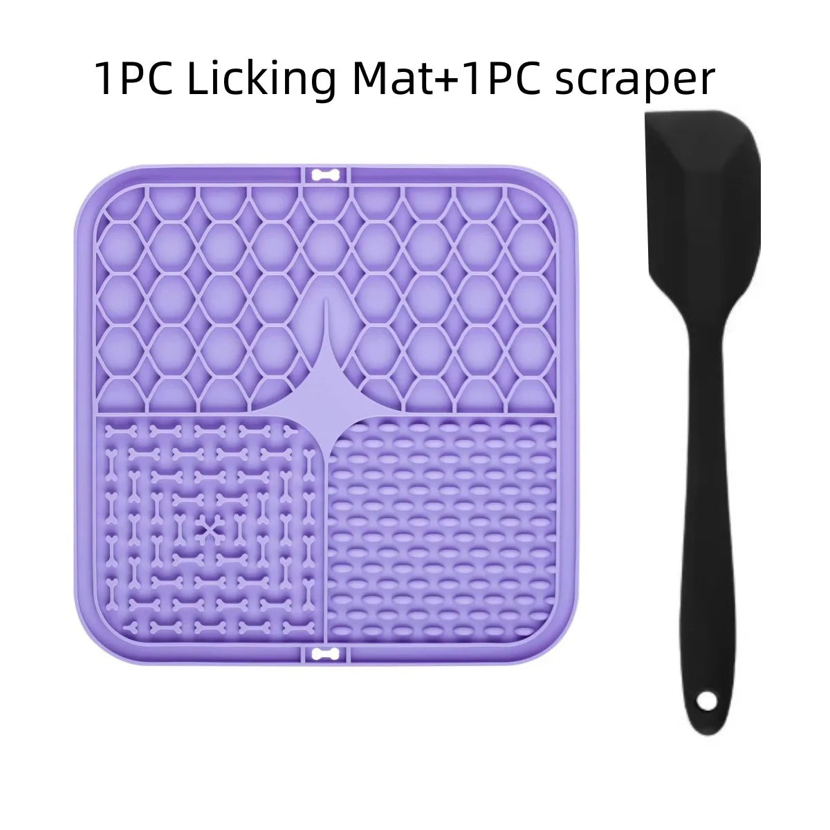 Alory Lick Mat | Slow Feeder & Bath Distraction for Dogs | Food Grade Silicone