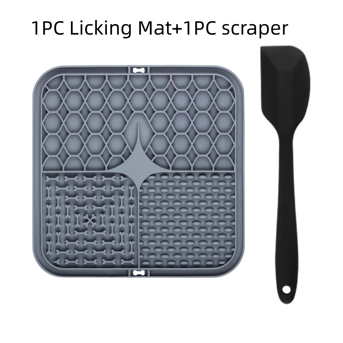 Alory Lick Mat | Slow Feeder & Bath Distraction for Dogs | Food Grade Silicone
