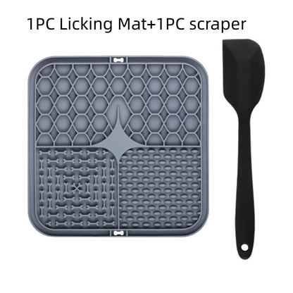 Alory Lick Mat | Slow Feeder & Bath Distraction for Dogs | Food Grade Silicone