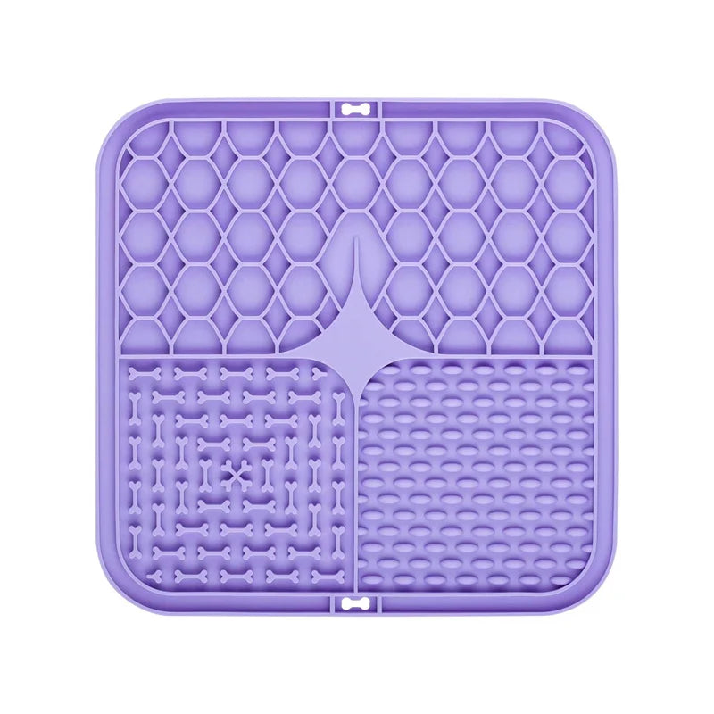 Alory Lick Mat | Slow Feeder & Bath Distraction for Dogs | Food Grade Silicone