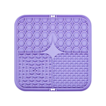Alory Lick Mat | Slow Feeder & Bath Distraction for Dogs | Food Grade Silicone