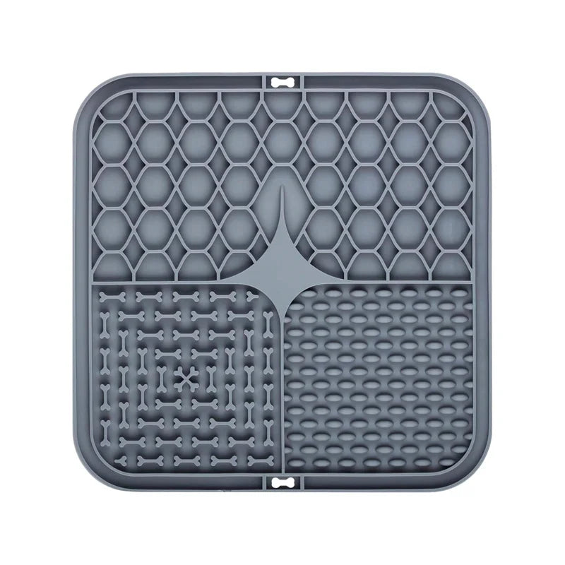 Alory Lick Mat | Slow Feeder & Bath Distraction for Dogs | Food Grade Silicone