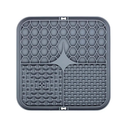 Alory Lick Mat | Slow Feeder & Bath Distraction for Dogs | Food Grade Silicone