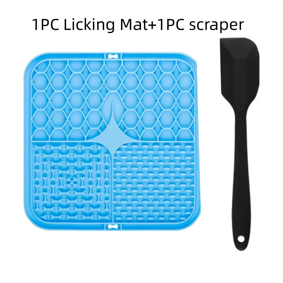 Alory Lick Mat | Slow Feeder & Bath Distraction for Dogs | Food Grade Silicone