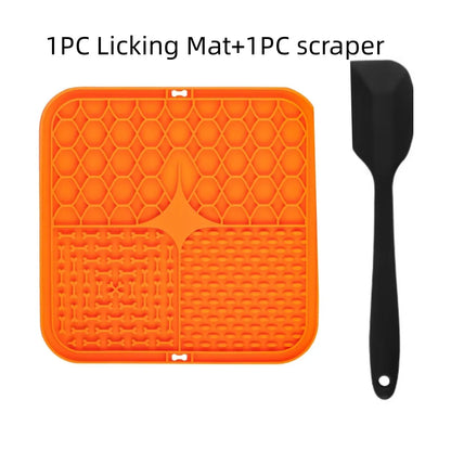 Alory Lick Mat | Slow Feeder & Bath Distraction for Dogs | Food Grade Silicone