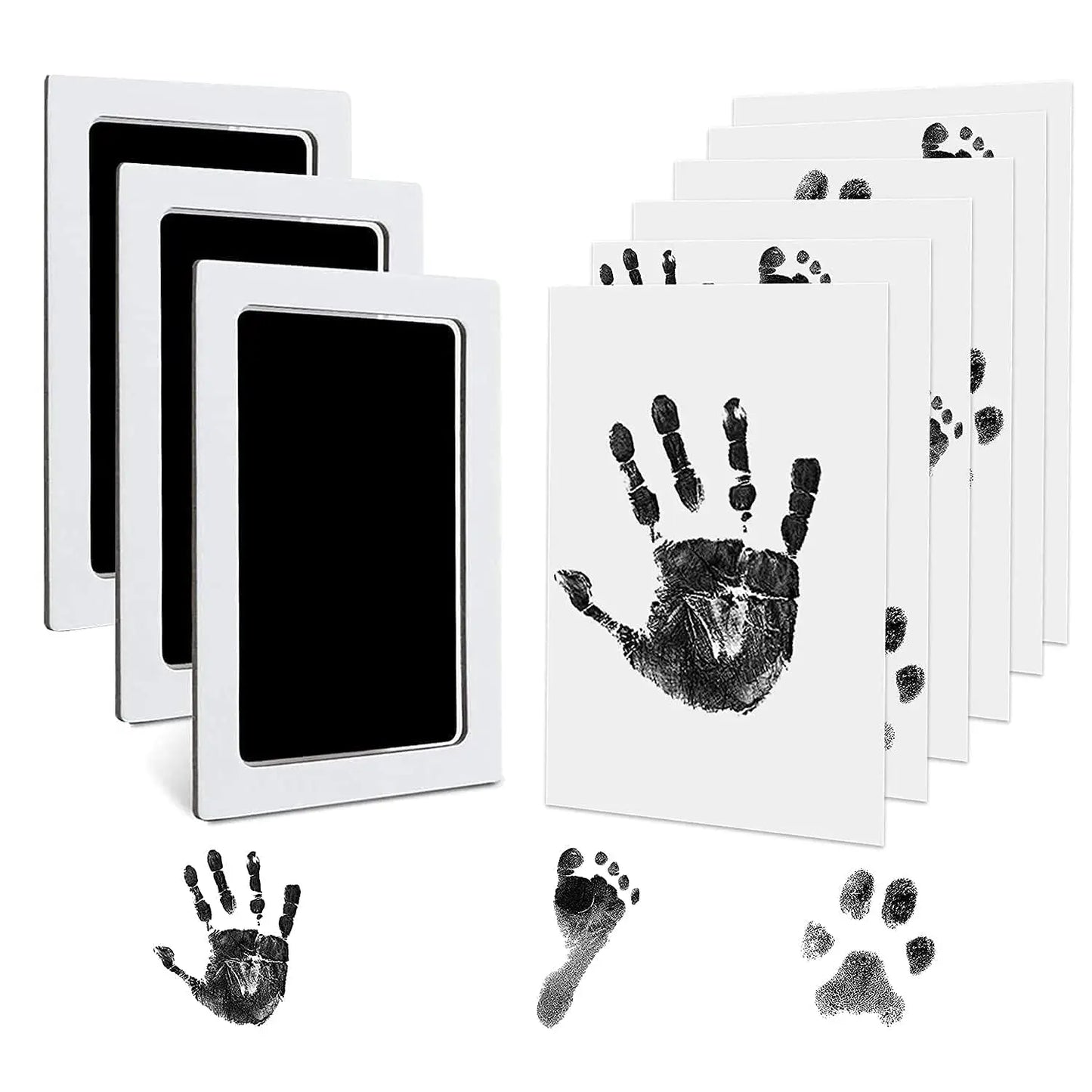 Alory Paw Print Kit | Inkless Keepsake for Dogs & Cats | Clean Touch Ink Pad