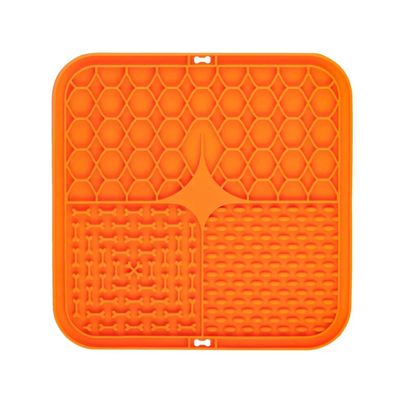 Alory Lick Mat | Slow Feeder & Bath Distraction for Dogs | Food Grade Silicone