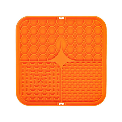 Alory Lick Mat | Slow Feeder & Bath Distraction for Dogs | Food Grade Silicone