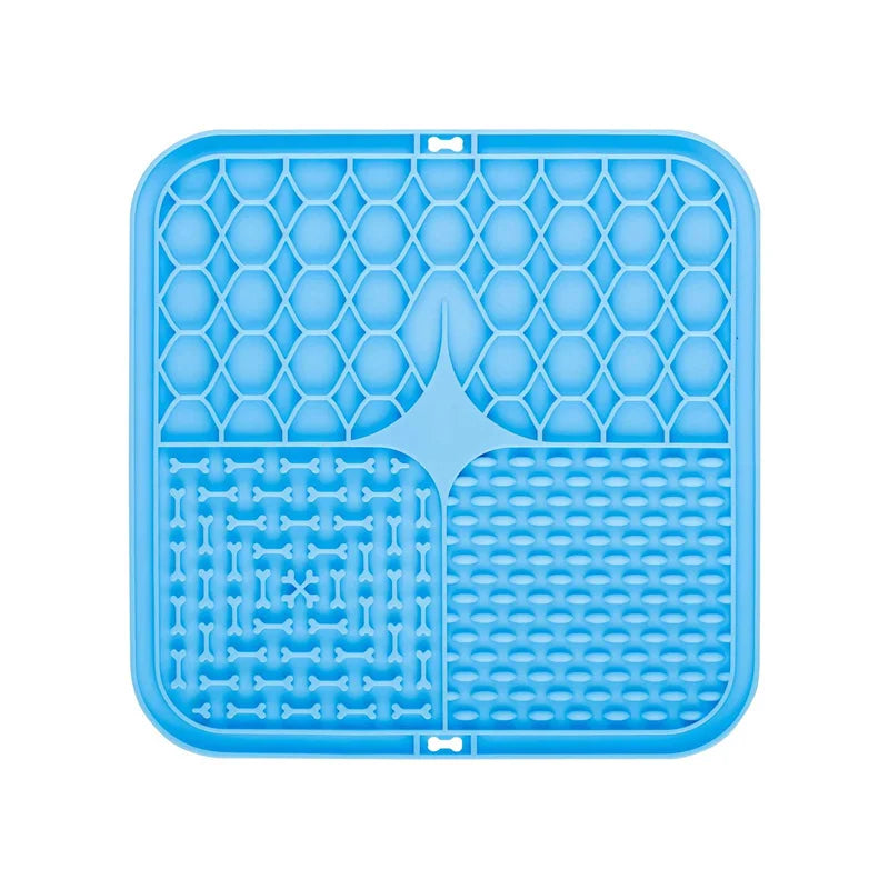 Alory Lick Mat | Slow Feeder & Bath Distraction for Dogs | Food Grade Silicone