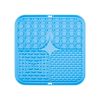 Alory Lick Mat | Slow Feeder & Bath Distraction for Dogs | Food Grade Silicone